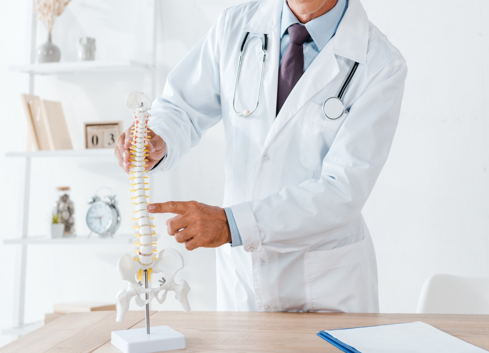cropped view of doctor in white coat pointing with 2024 11 07 14 58 57 utc 1