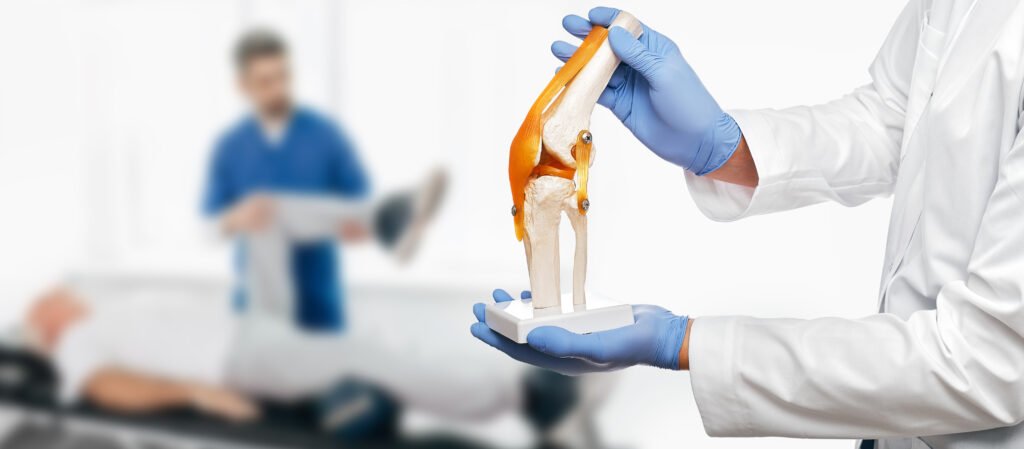 Doctor Showing Joint Popping